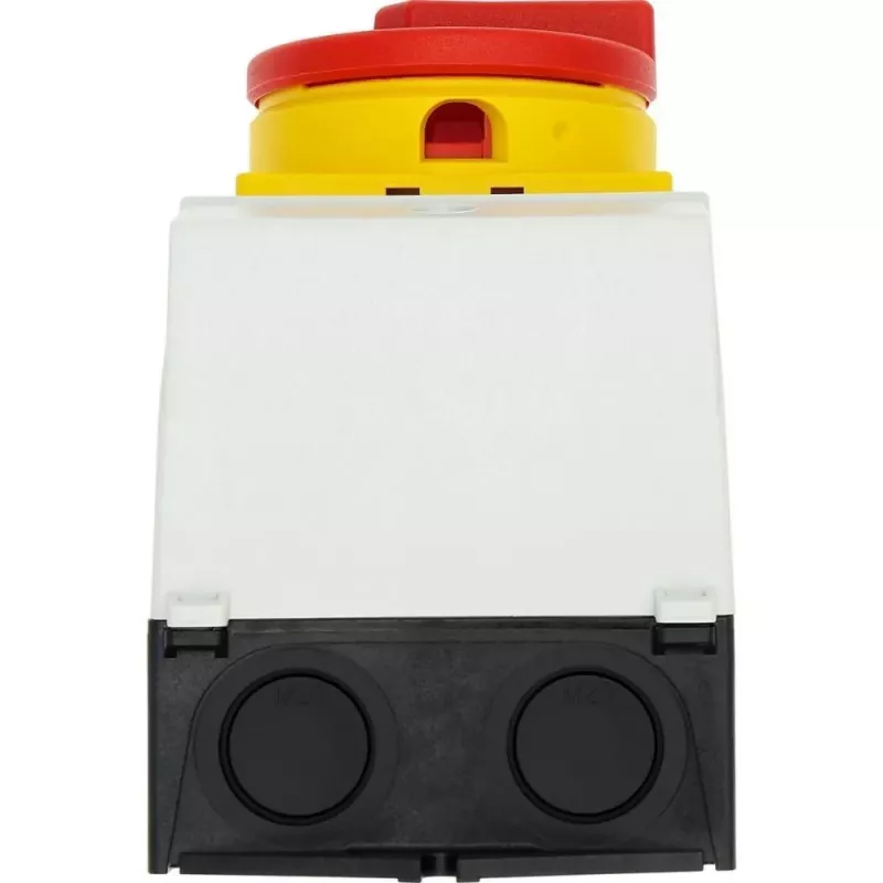 Eaton T0-3-8342/I1/SVB interruptor principal, 3 polos, 20 A, vermelho/amarelo 207159