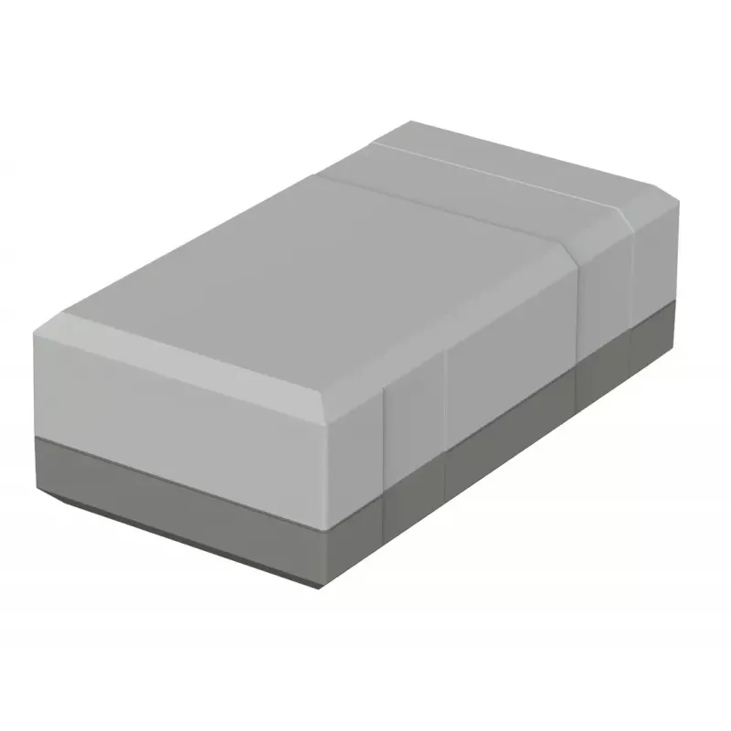 Bopla EG 1240 caixa de mesa 125 x 67 x 40 mm poliestireno cinzento-claro RAL 7035 32124002