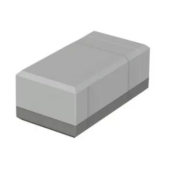 Bopla EG 1250 caixa de mesa, 125 x 67 x 50 mm, poliestireno, cinzento-claro RAL 7035 32125002