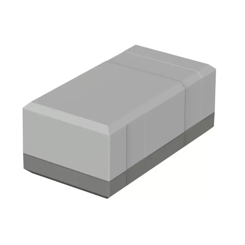 Bopla EG 1250 caixa de mesa, 125 x 67 x 50 mm, poliestireno, cinzento-claro RAL 7035 32125002