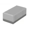 Bopla EG 1250 caixa de mesa, 125 x 67 x 50 mm, poliestireno, cinzento-claro RAL 7035 32125002