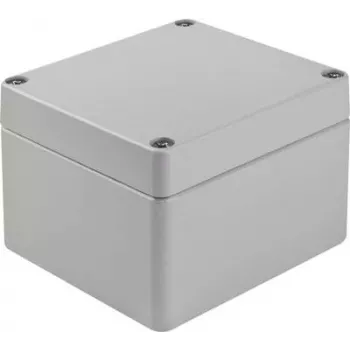 Bopla caixa universal 122 x 120 x 81 mm alumínio cinzento-prateado (RAL 7001) A 119 01119000.H
