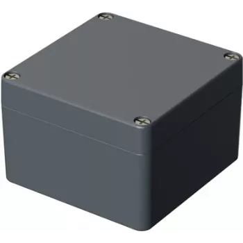 Bopla caixa universal 122 x 120 x 81 mm alumínio cinzento-prateado (RAL 7001) A 119 01119000.H