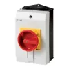 Eaton P1-25/I2-SI 207308 interruptor rotativo, cinzento/vermelho