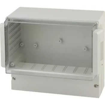 BOPLA RCP 3100 caixa de comando, base ABS, tampa policarbonato, cinzento-claro, 296 x 261 x 132,5 mm 41310109