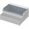 BOPLA RCP 3100 caixa de comando, base ABS, tampa policarbonato, cinzento-claro, 296 x 261 x 132,5 mm 41310109