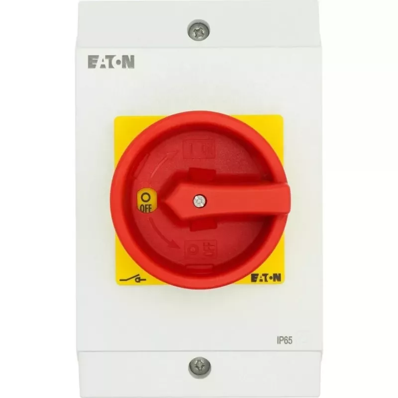 Eaton P1-32/I2/SVB/HI11 interruptor principal 3 polos 32 A vermelho/amarelo 207318