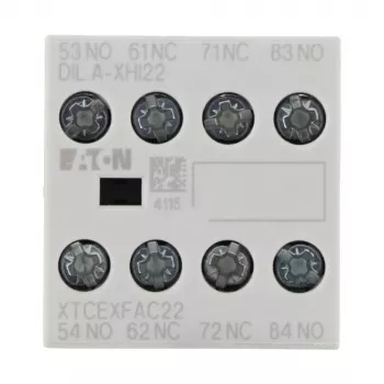 Eaton DILA-XHI22 bloco de contactos auxiliares 2NO+2NC montagem frontal 276426