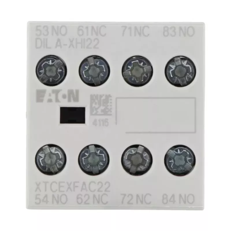 Eaton DILA-XHI22 bloco de contactos auxiliares 2NO+2NC montagem frontal 276426