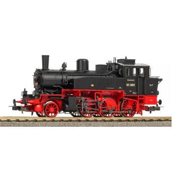 PIKO 50744 locomotiva a vapor H0 com som BR 91 DRG II com descodificador de som PIKO integrado