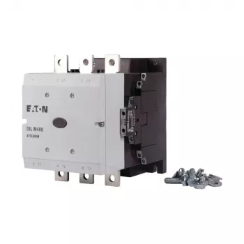 Eaton DILM400/22 RA250 contactor de potência, tripolar, 200 kW AC-3, 400 A, bobina 250 V AC, 2NO+2NC 208209