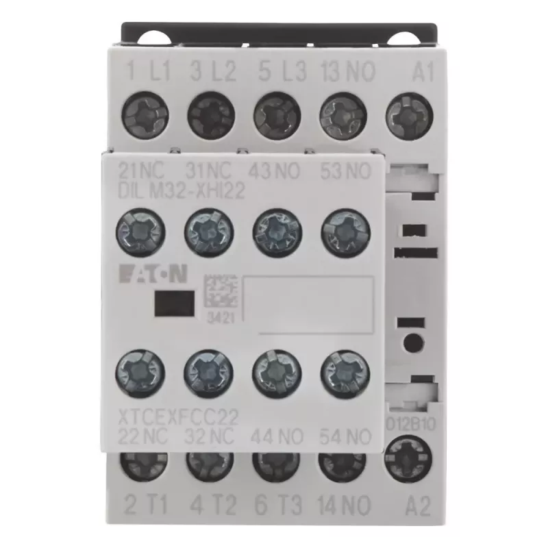 Eaton DILM12-32 230 contactor de potência, tripolar, 5,5 kW, bobina 230 V AC 276935