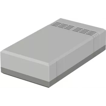 Bopla EG 2050 L caixa de mesa, 200 x 112 x 50 mm, poliestireno, cinzento-claro RAL 7035 32205012