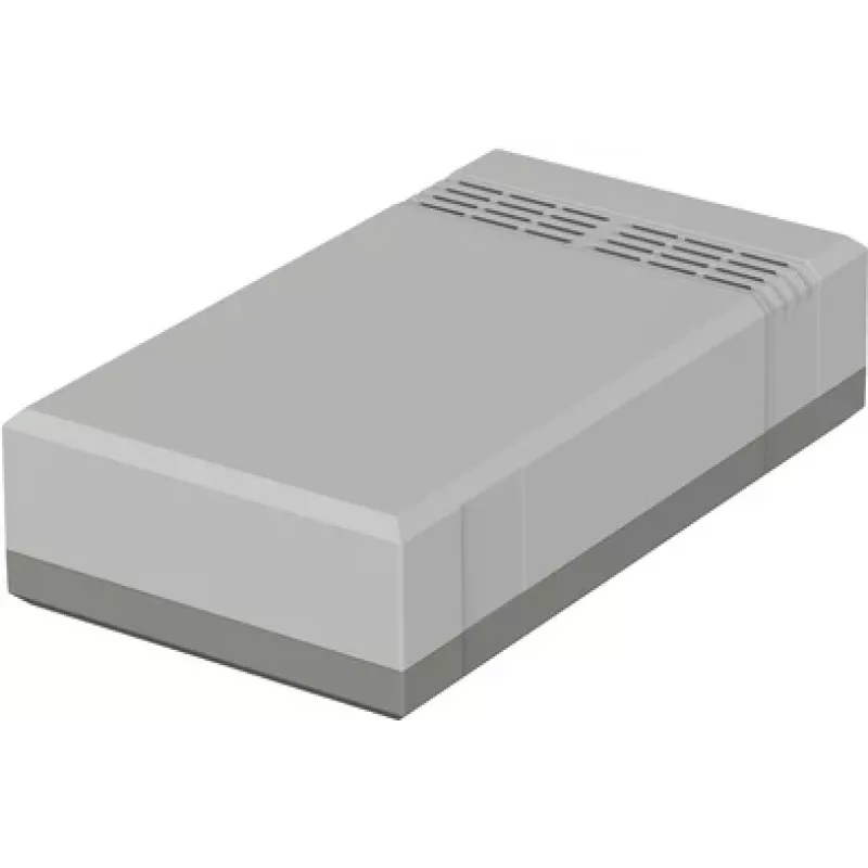 Bopla EG 2050 L caixa de mesa, 200 x 112 x 50 mm, poliestireno, cinzento-claro RAL 7035 32205012