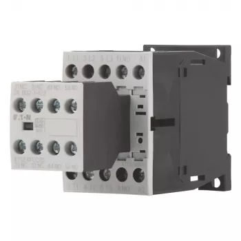 Eaton DILM12-32(24VDC) contactor de potência, tripolar, 12 A, bobina 24 V DC, 1 NO + 2 NC, terminais de parafuso, IP20, montagem em calha DIN/parafuso 276950