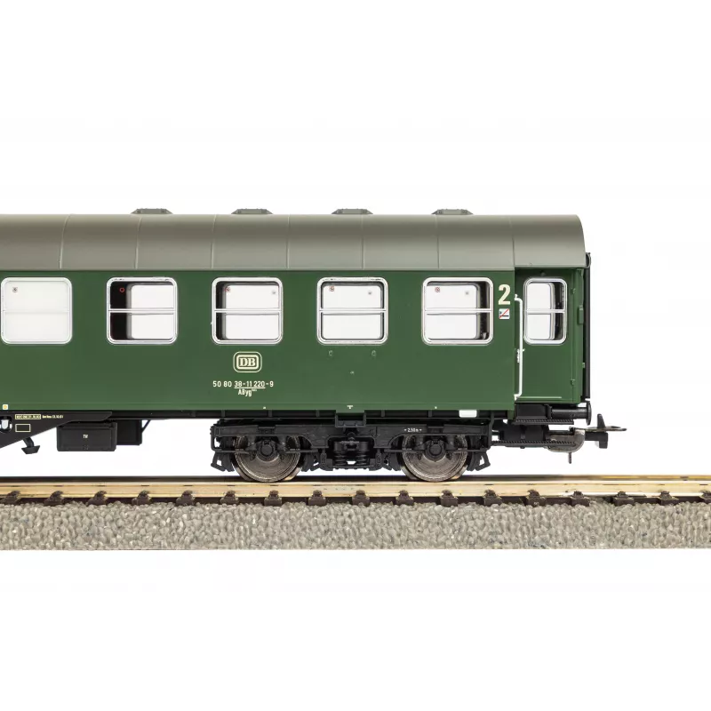 PIKO 58860 H0 vagão convertido 1.ª/2.ª classe AB4yg DB época IV