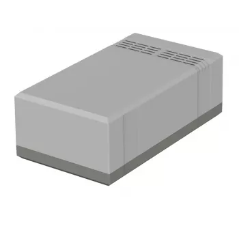 Bopla EG 2070 L caixa de mesa, 200 x 112 x 70 mm, poliestireno, cinzento-claro RAL 7035 32207012