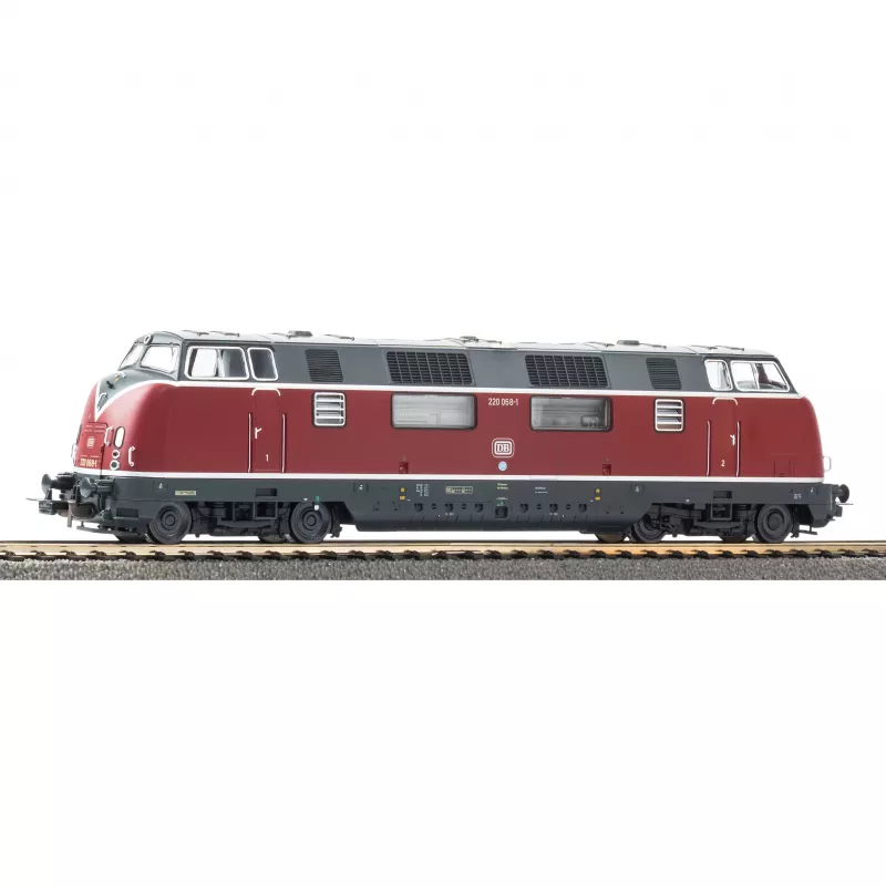 PIKO 59726 H0 locomotiva diesel BR 220 DB época IV