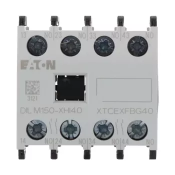 Eaton DILM150-XHI40 Contacto auxiliar 4NO montagem frontal para contactores DILM 277948