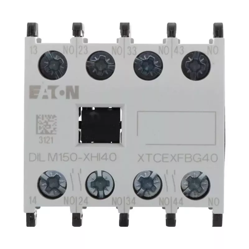 Eaton DILM150-XHI40 Contacto auxiliar 4NO montagem frontal para contactores DILM 277948