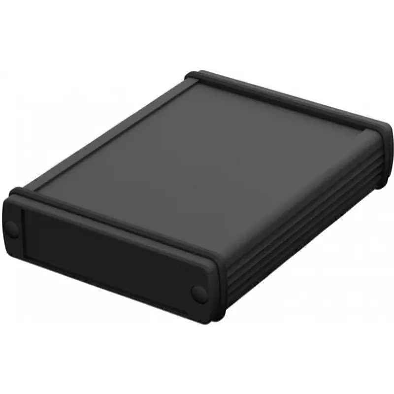 Bopla ABPH 820-100 Caixa universal de alumínio 100 x 82 x 22 mm, preto 84826100.H