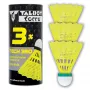 TALBOT torro Volante de badminton Tech 350, lento, amarelo/verde, volante de nylon durável para lazer e treino - 1 unid. (479115)