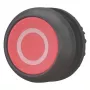 Eaton M22S-D-R-X0 botão de pressão, vermelho/preto, plástico, IP66/IP67/IP69, 29,7 mm x 29 mm 216606