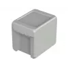 BOPLA Bocube Caixa de parede, policarbonato, cinzento-claro RAL 7035, 80 x 113 x 90 mm 96012135