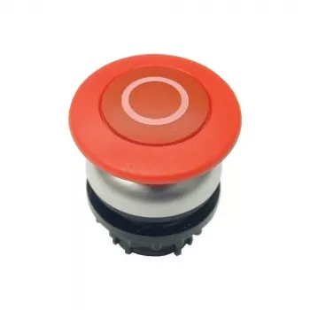 Eaton M22-DRP-R-X0 Atuador de botão de pressão saliente, vermelho, momentâneo, 22,5 mm, IP67/IP69K 216751