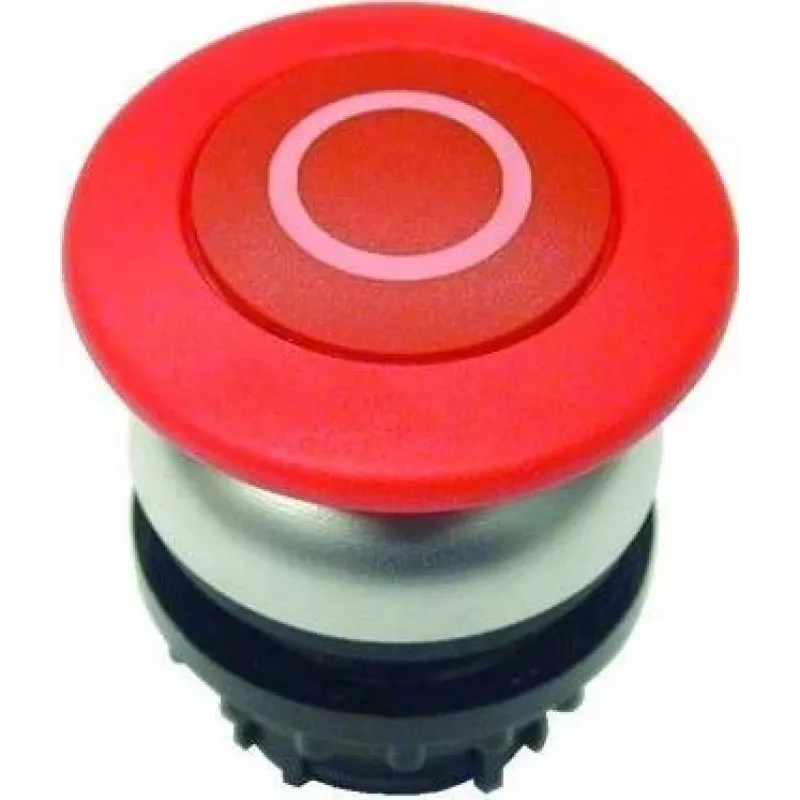 Eaton M22-DRP-R-X0 interruptor de botão de pressão, vermelho 216751