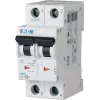 EATON FAZ-K25/2 Disjuntor de proteção de linha (MCB), característica K, 25 A, 2 polos, 10 kA 278800