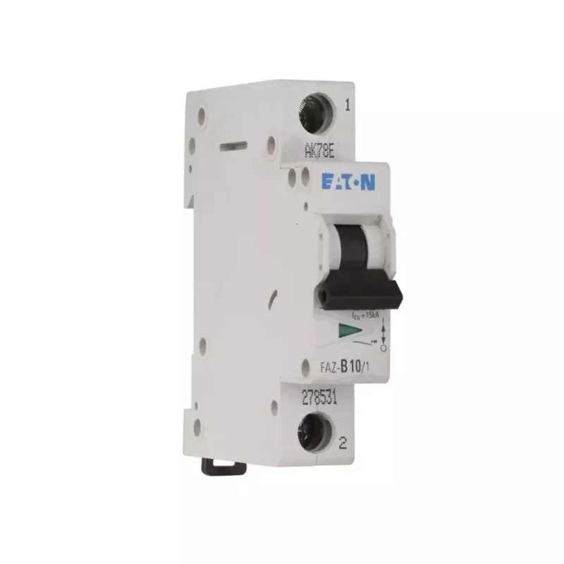 Eaton FAZ-C2/1-DC Disjuntor de proteção de linha, 1 polo, 2 A, característica C, 220 V DC, 10 kA 279122