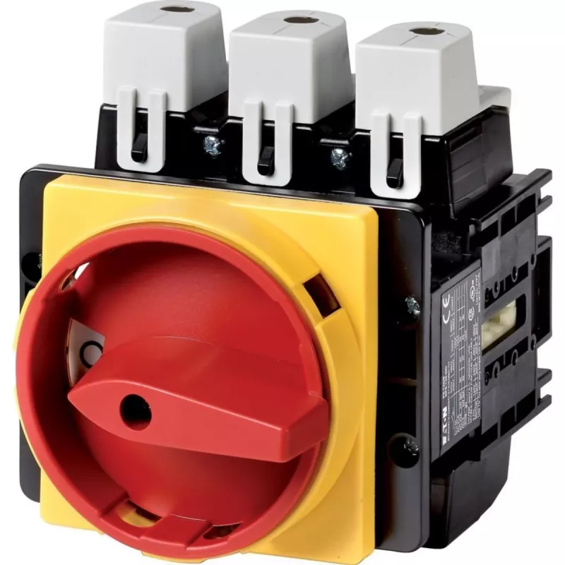 Eaton P5-160/EA/SVB Interruptor principal 3 polos 160 A, 690 V AC, IP65, punho vermelho 280922