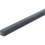 Reely Perfil quadrado de PVC 500 x 15 x 15 mm branco 230037