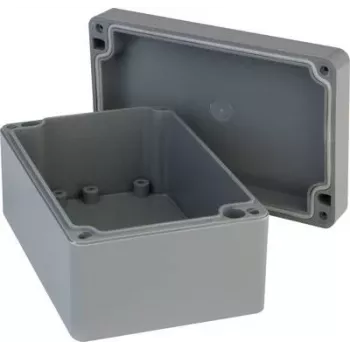 Bopla Caixa universal 125 x 80 x 57 mm poliamida cinzento-prateado RAL 7001 PK 110 38110000