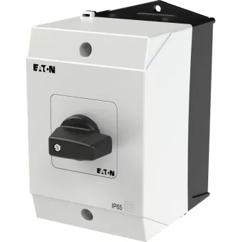 Eaton T0-3-15131/I1 Comutador de passos 3 polos, 20 A, 690 V, 3 posições (0-1-2), montagem frontal, IP65 222481