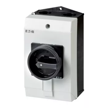 Eaton P1-25/I2H/SVB-SW/HI11 Interruptor principal 3 polos 25A IP65 montagem à superfície preto/cinzento 227862