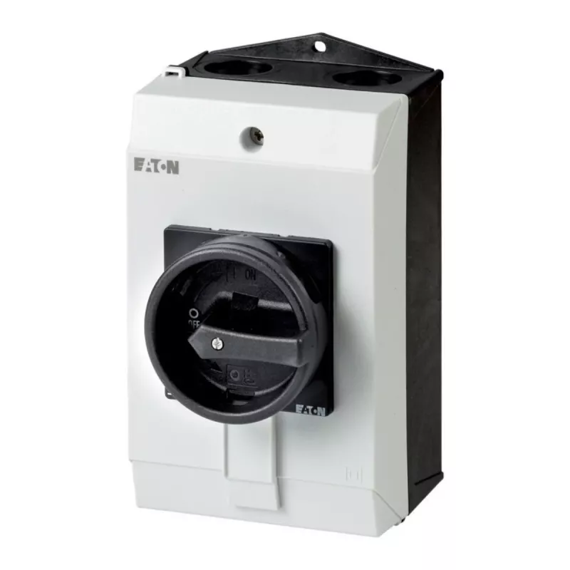 Eaton P1-25/I2H/SVB-SW/HI11 interruptor rotativo, tripolar, preto/cinzento 227862