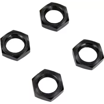 Reely 1:8 Porcas de roda autobloqueantes pretas 4 unid. (1528381)