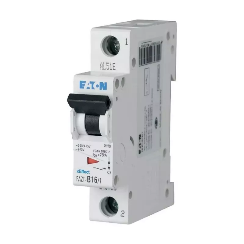 EATON FAZT-B13/1 Disjuntor de proteção de linha 13A 1 polo característica B 6kA 240793