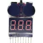 Reely verificador LiPo para 2-8 células (1511388)