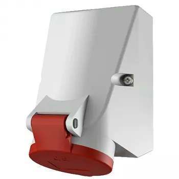 MENNEKES tomada de parede CEE HW/VN 16A 7P 6h 400V IP44 vermelho