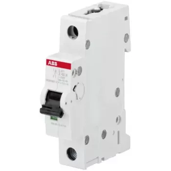 ABB S201-Z6 disjuntor de proteção de linha 1 polo 6 A característica Z, poder de corte 6 kA 2CDS251001R0378