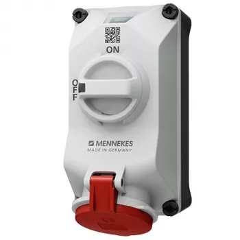 MENNEKES DUOi tomada de parede 32A 5 polos 6h 400V IP44 5613506G