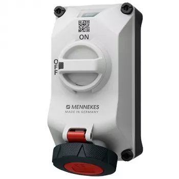 MENNEKES DUOi tomada de parede 5612506G 16A 5P 6h 400V IP69