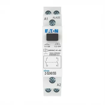 EATON Z-S240/SS interruptor de impulso, calha DIN, 2 NO, 16 A, bobina 240 V AC 265269