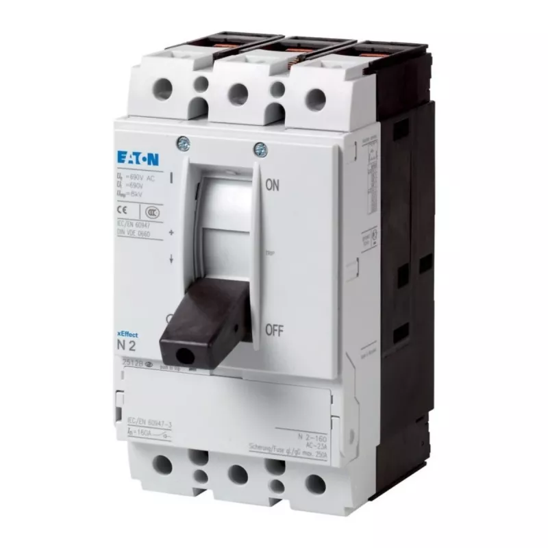 Eaton PN2-160 interruptor-seccionador de carga de 3 polos 160A 690V AC 266005