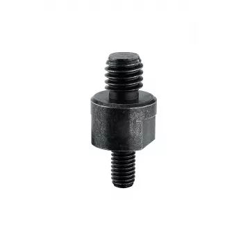 Perno roscado KÖNIG & MEYER M24 x 300 mm, rosca de 25 mm em cada extremidade, aço preto passivado 23721-300-25