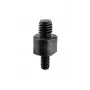 Perno roscado KÖNIG & MEYER M24 x 300 mm, rosca de 25 mm em cada extremidade, aço preto passivado 23721-300-25