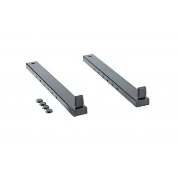Braço de apoio XL K&M para suporte de teclado 18811, 400 mm de profundidade, preto (18823-021-55)